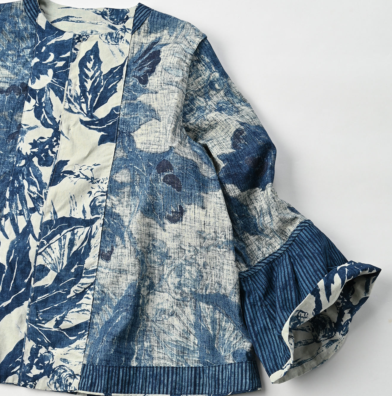 Indigo Eastern Aloha Lehua Blouse - 45R by 45rpm studio