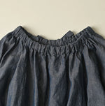 45R Cotton Linen Dungaree Sack Blouse
