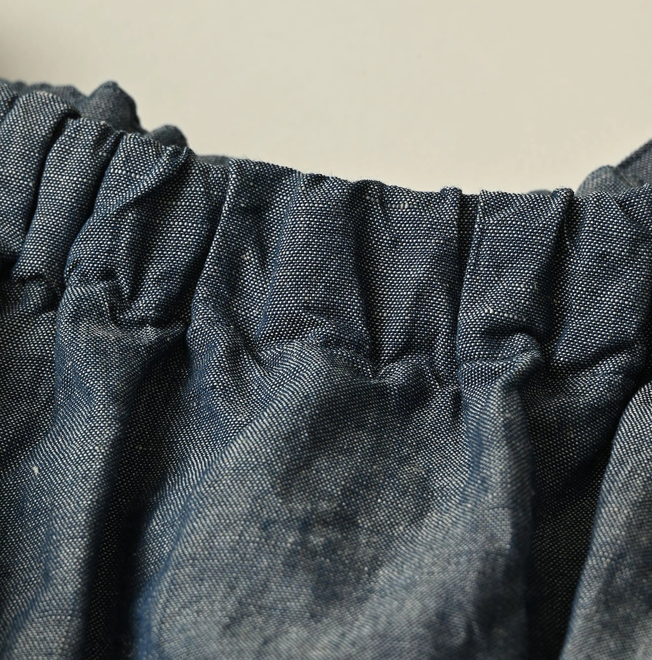 45R Cotton Linen Dungaree Sack Blouse - Image 14
