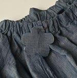 45R Cotton Linen Dungaree Sack Blouse
