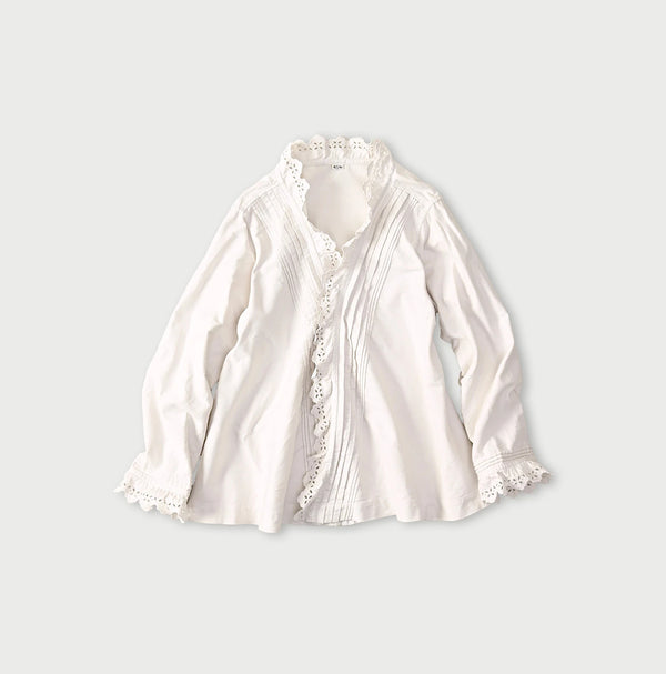 45R Yoko Sateen Cutwork Cache-Coeur