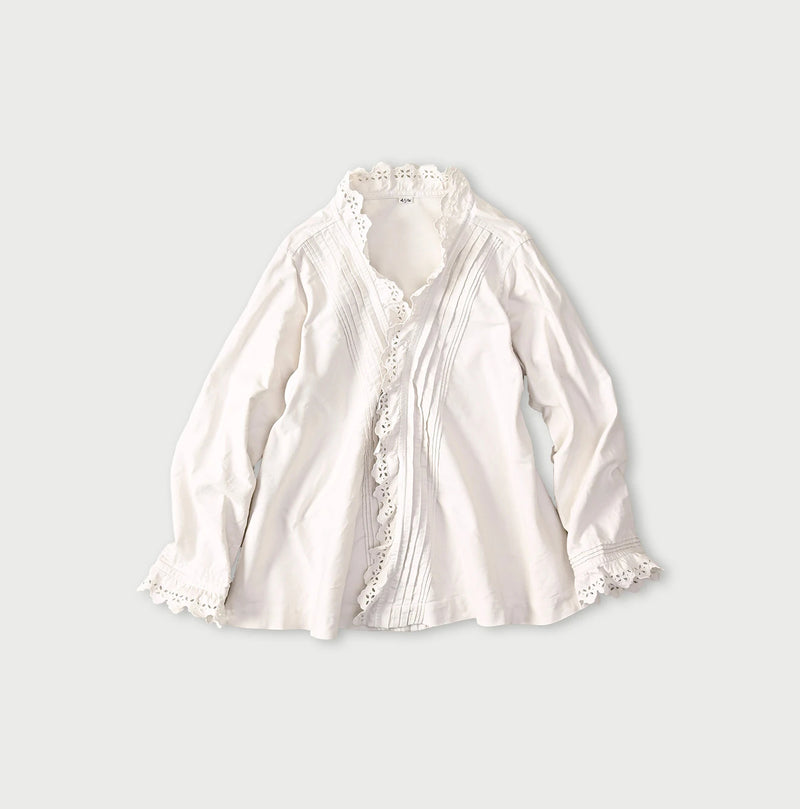 45R Yoko Sateen Cutwork Cache-Coeur - Image 1