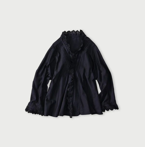 45R Yoko Sateen Cutwork Cache-Coeur
