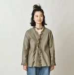 45R Yoko Sateen Cutwork Cache-Coeur
