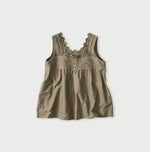 45R Yoko Sateen Sleeveless Top