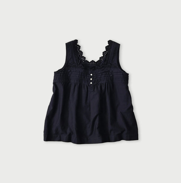 45R Yoko Sateen Sleeveless Top