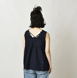 45R Yoko Sateen Sleeveless Top