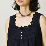 45R Yoko Sateen Sleeveless Top