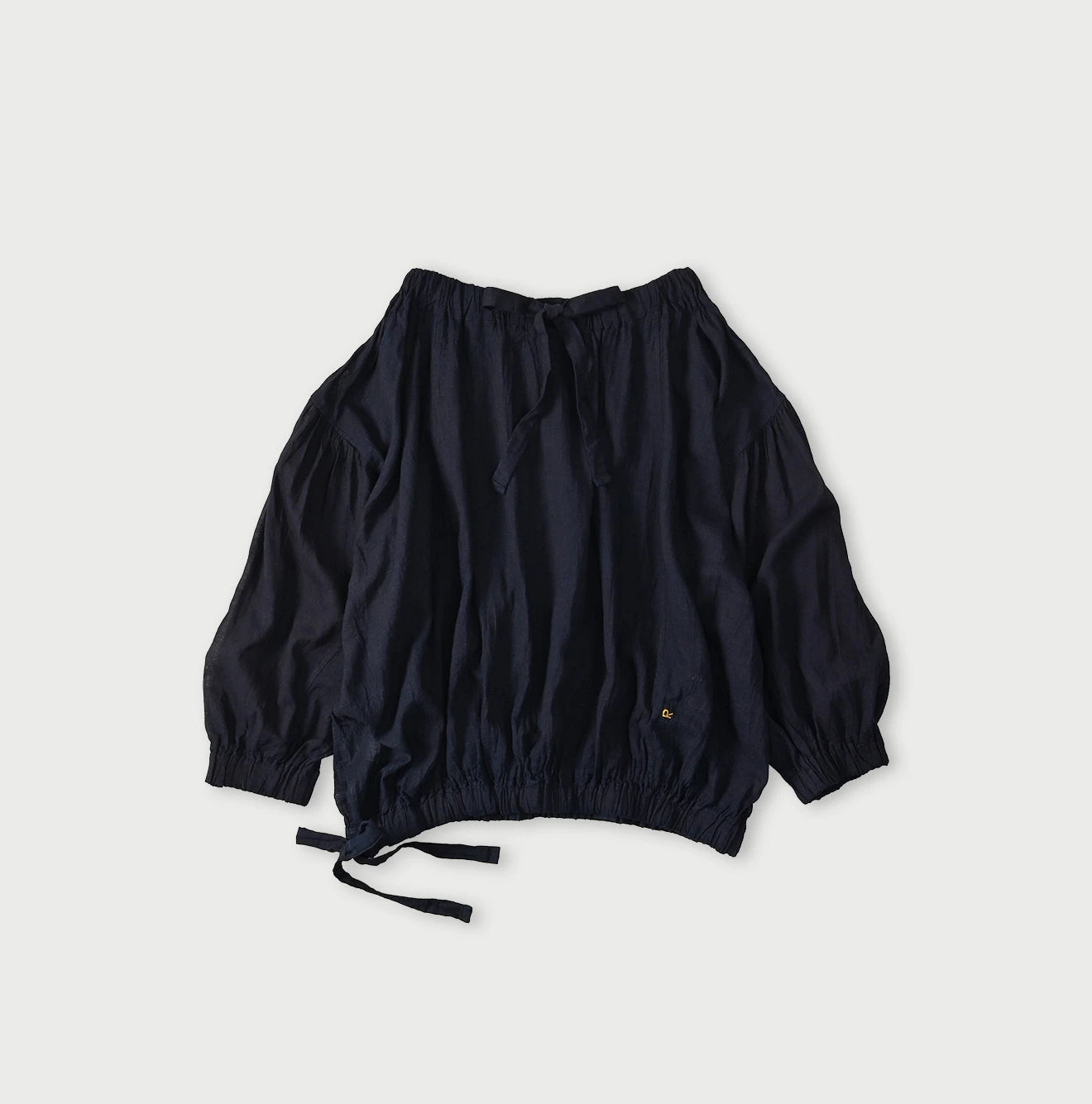 45R Indigo 45 Gauze Sack Blouse - Image 12