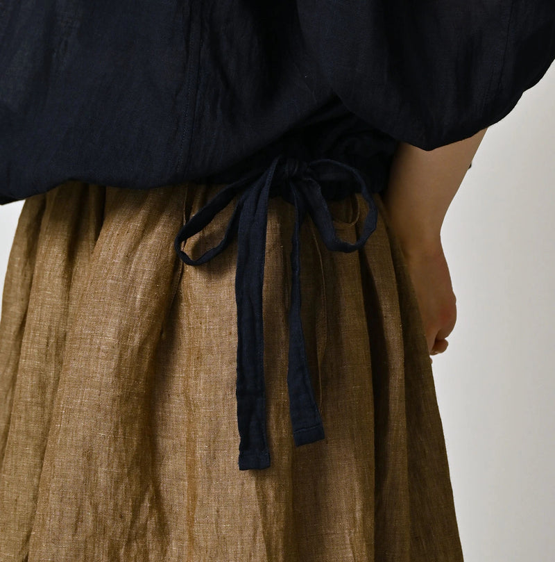 45R Indigo 45 Gauze Sack Blouse - Image 8