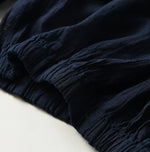 45R Indigo 45 Gauze Sack Blouse