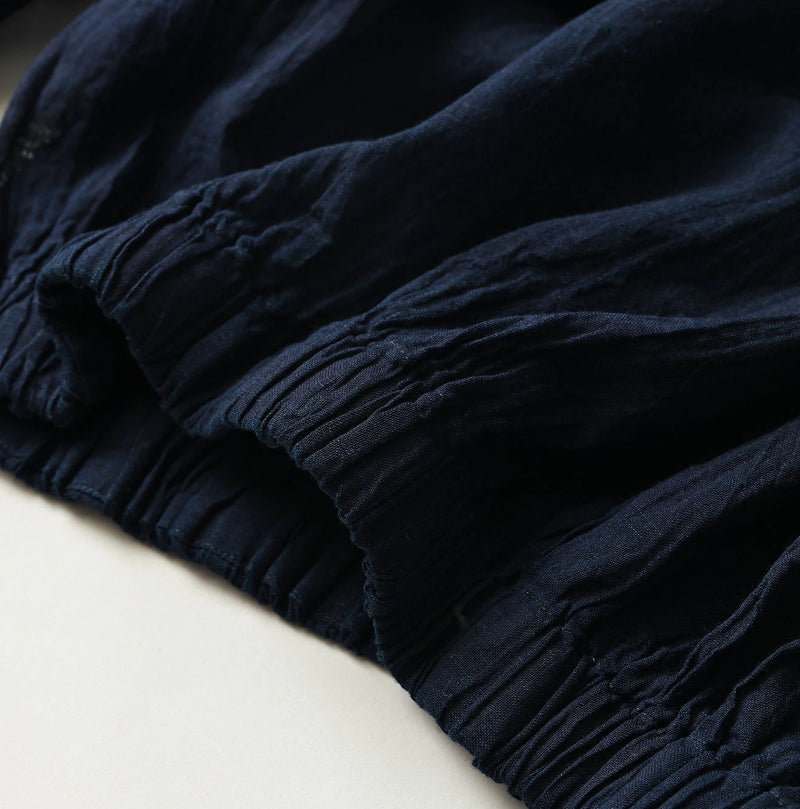 45R Indigo 45 Gauze Sack Blouse - Image 16