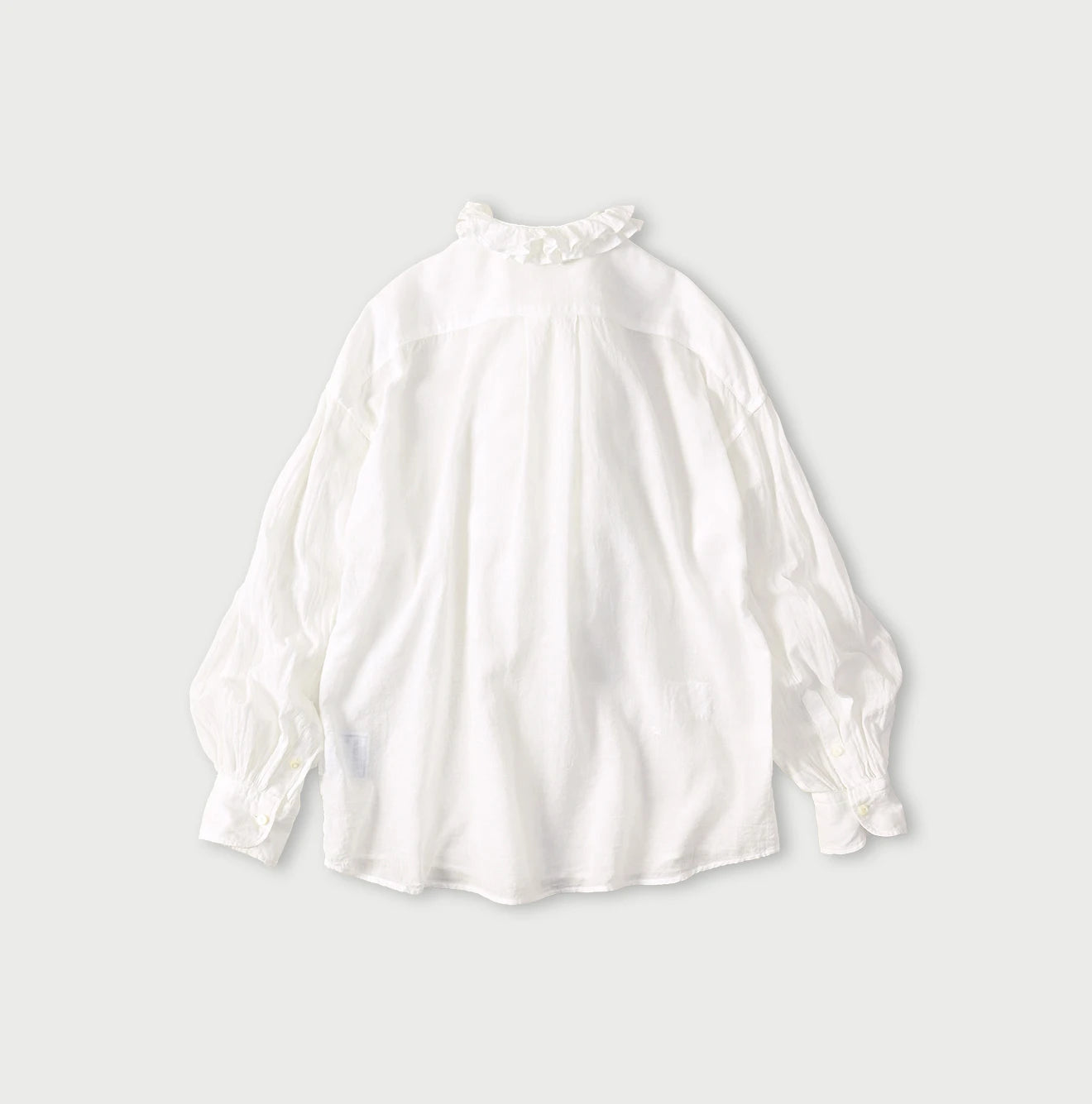 45R 45 Gauze Frilled Coupe Shirt - Image 11