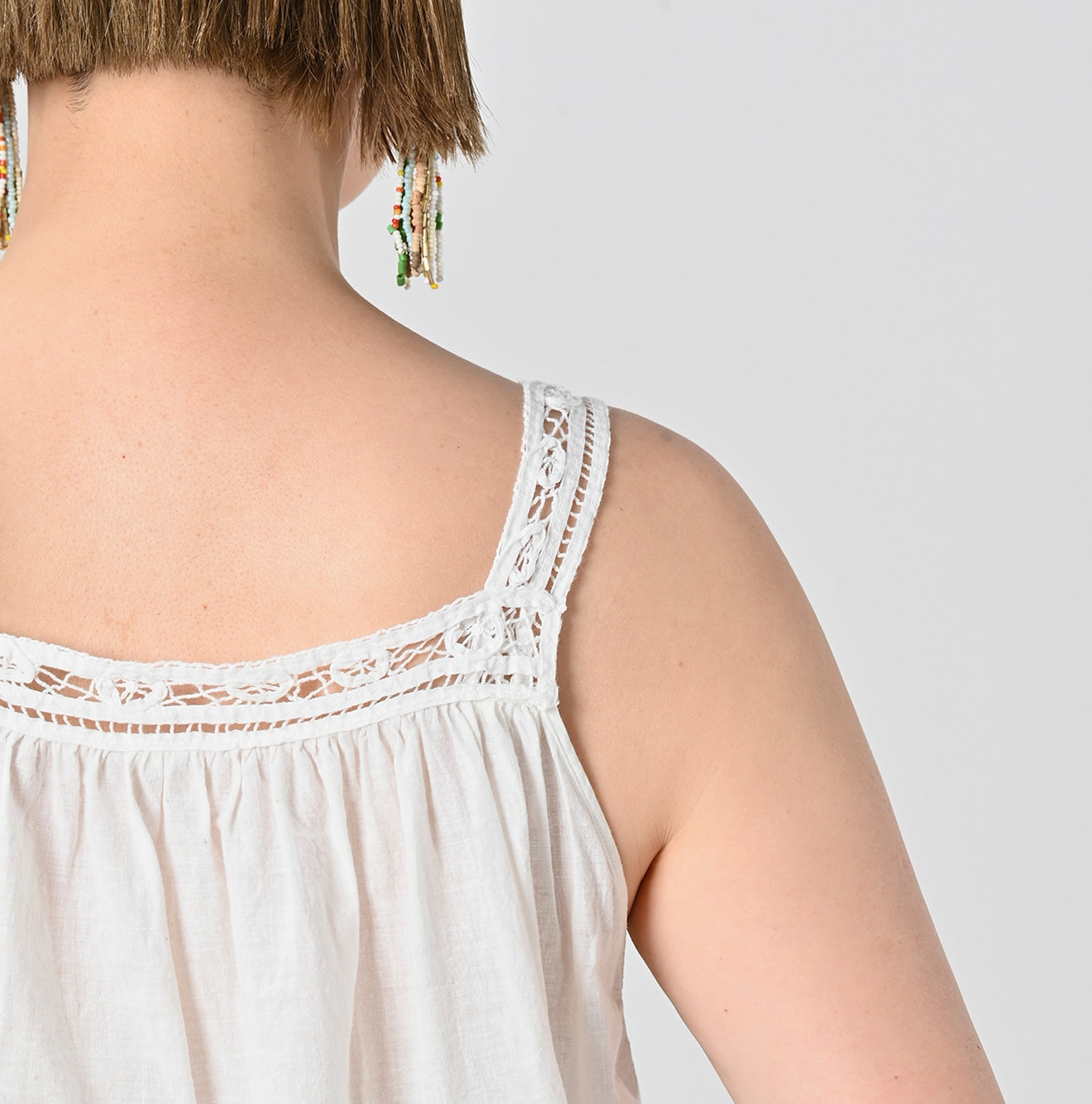 45R Khadi Ribbon Lace Camisole