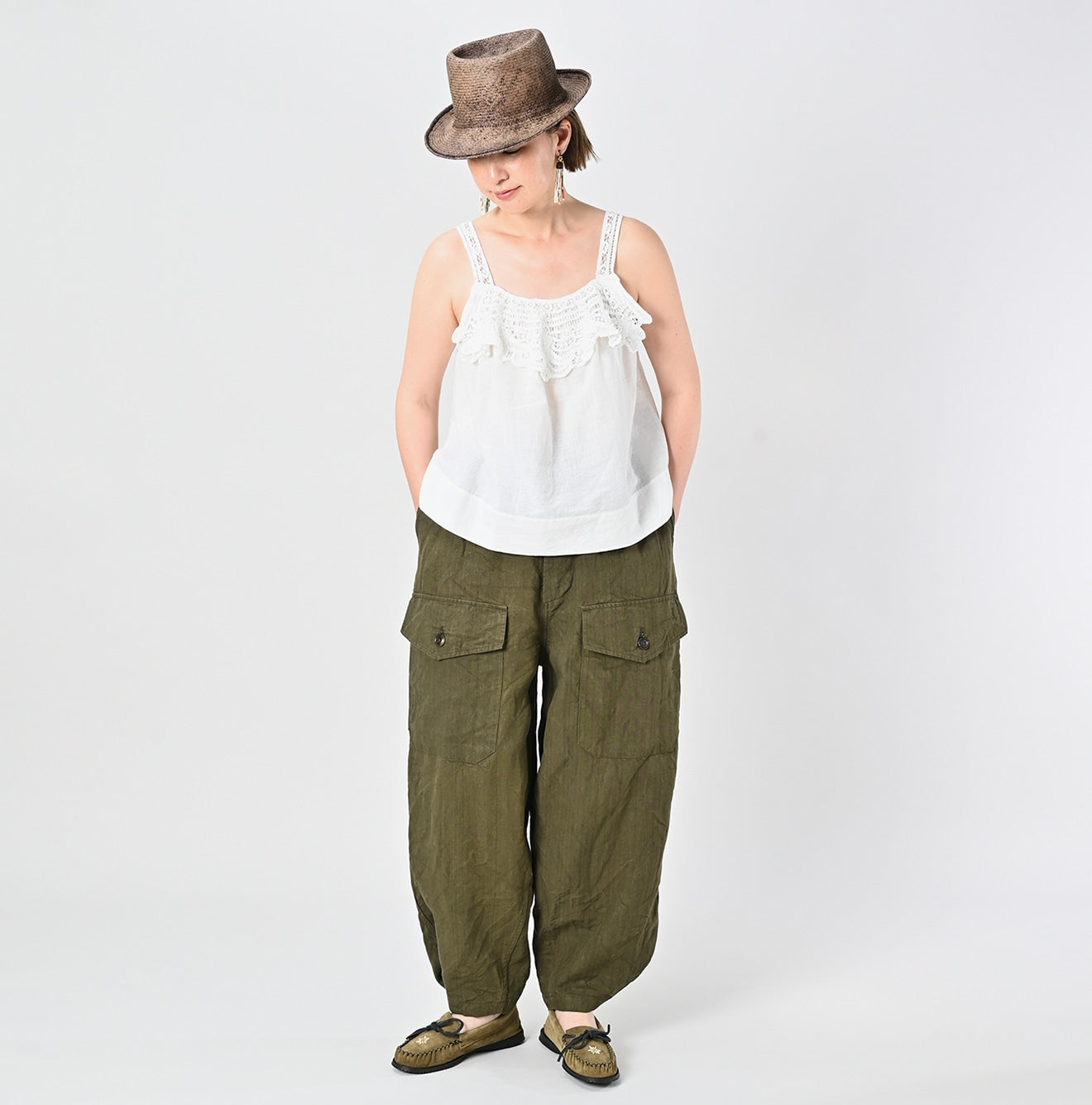 45R Khadi Ribbon Lace Camisole - Image 3