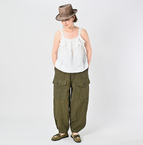 45R Khadi Ribbon Lace Camisole