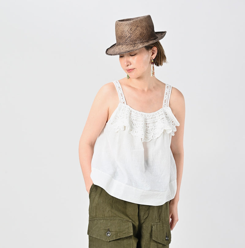 45R Khadi Ribbon Lace Camisole - Image 4