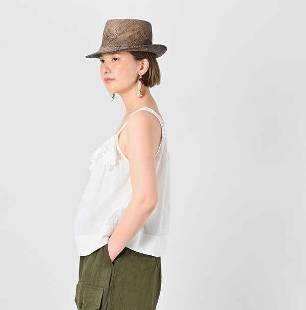 45R Khadi Ribbon Lace Camisole