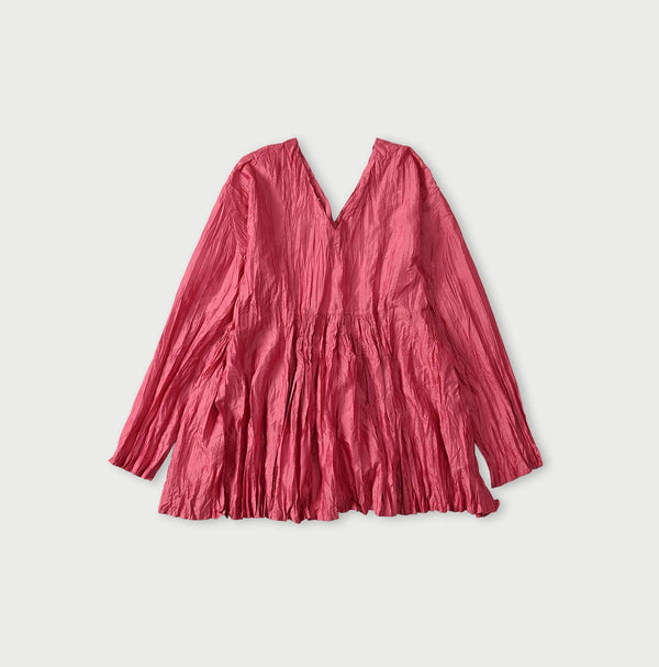 45R Chambray Silk Blouse