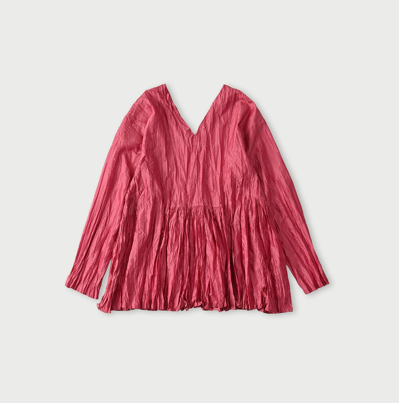 45R Chambray Silk Blouse - Image 13