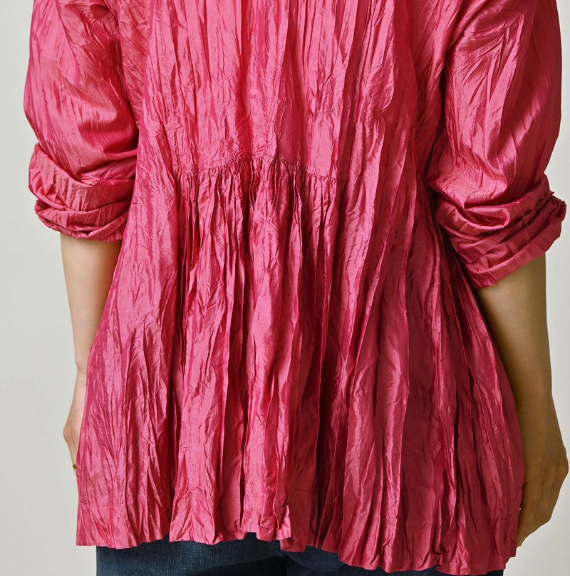 45R Chambray Silk Blouse - Image 12