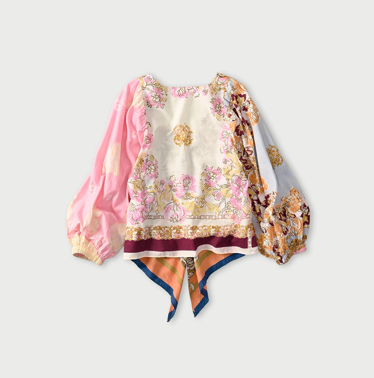 45R Saijiki Khadi Bandana Bolero