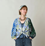 45R Saijiki Khadi Bandana Bolero