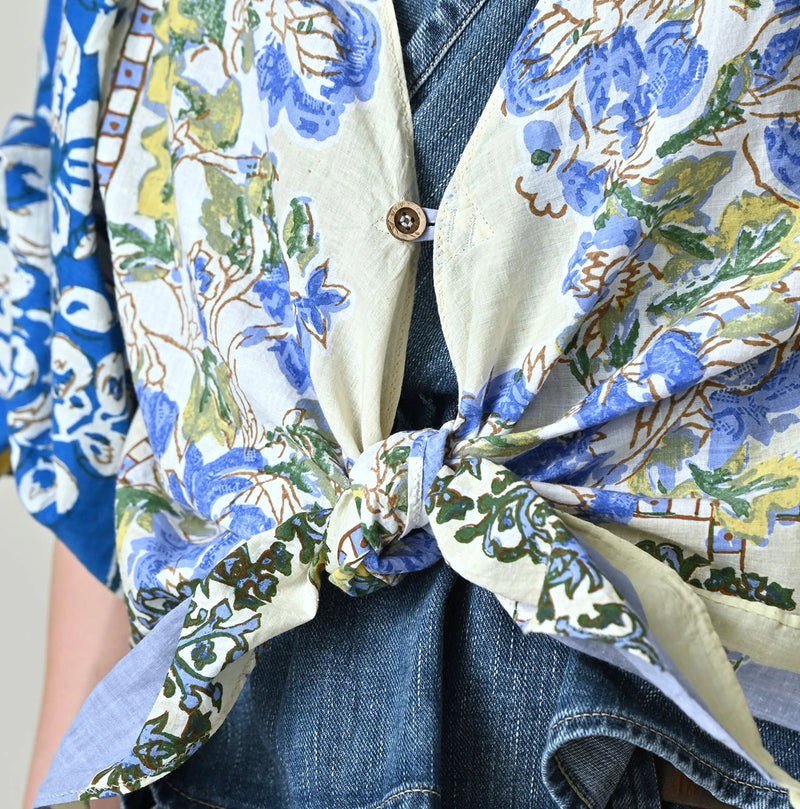 45R Saijiki Khadi Bandana Bolero - Image 11