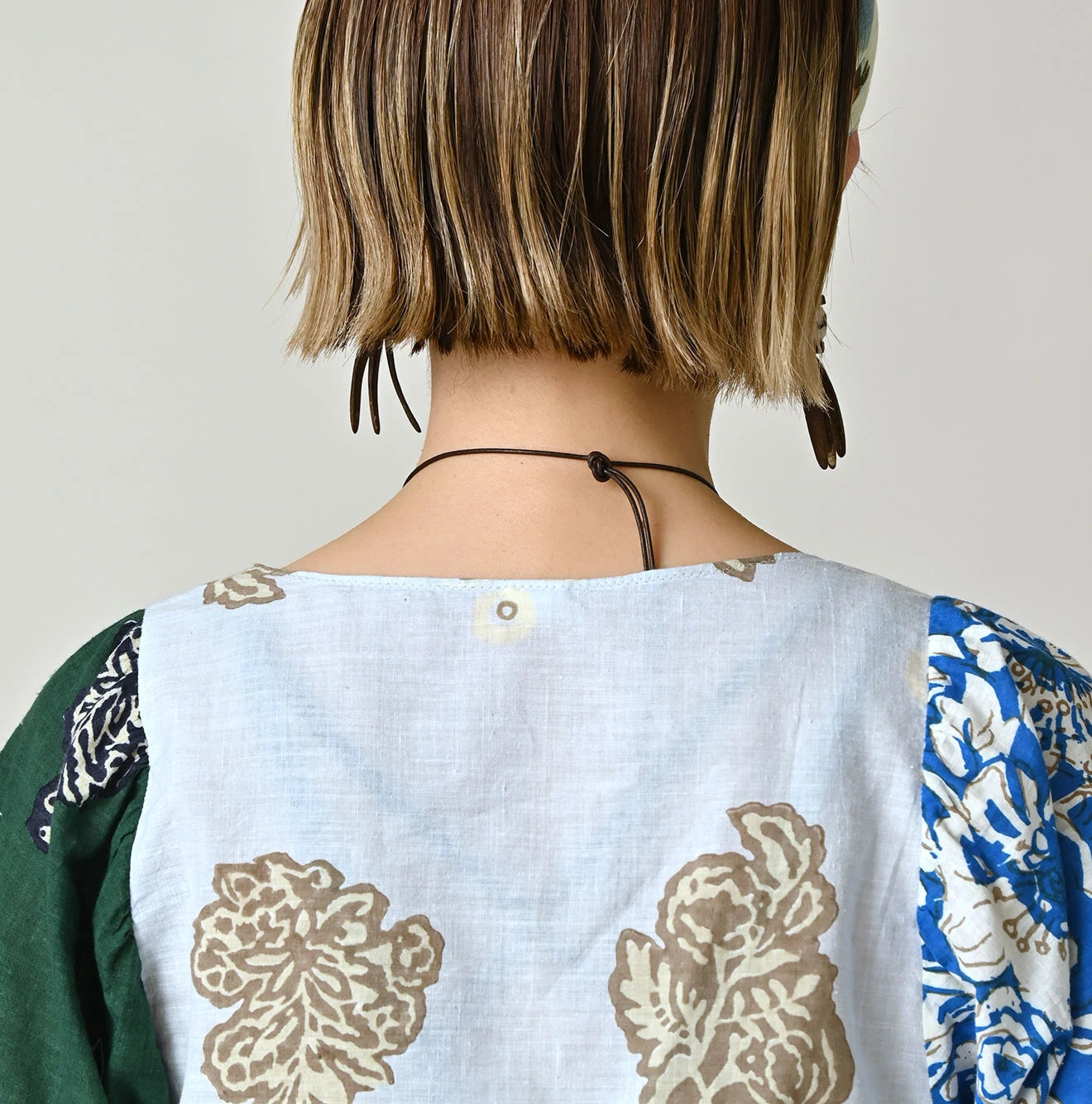 45R Saijiki Khadi Bandana Bolero - Image 13