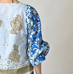 45R Saijiki Khadi Bandana Bolero