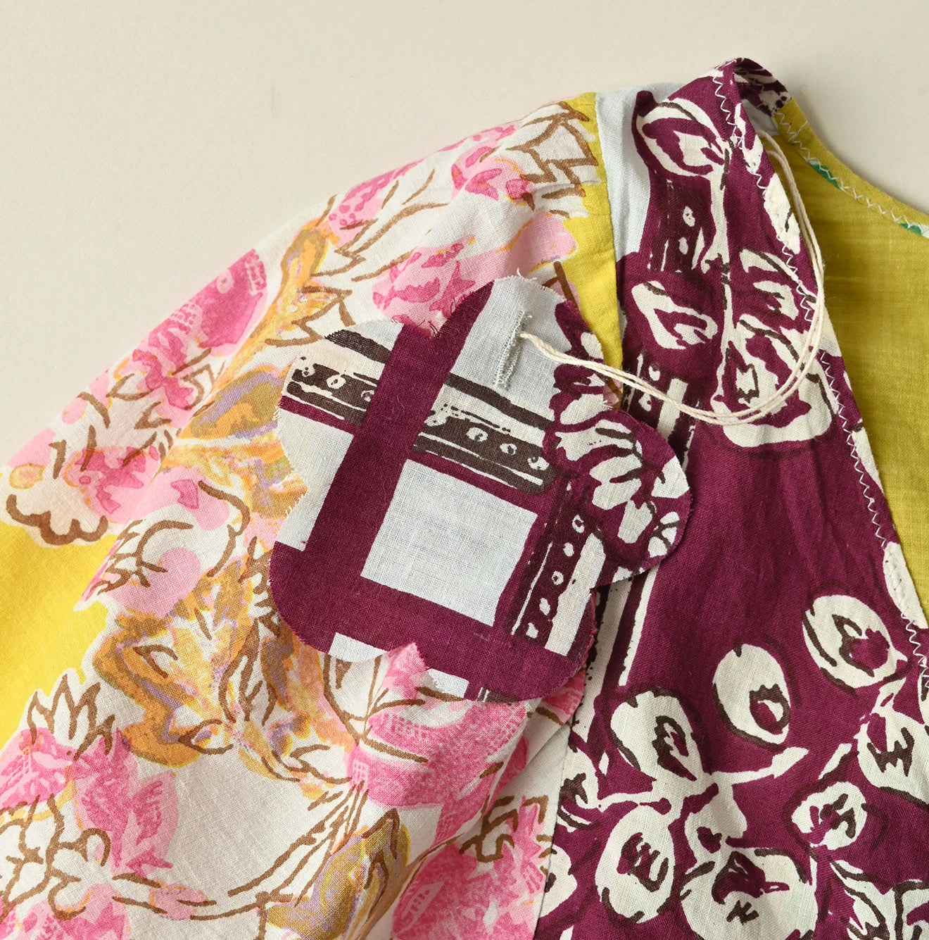 45R Saijiki Khadi Bandana Bolero