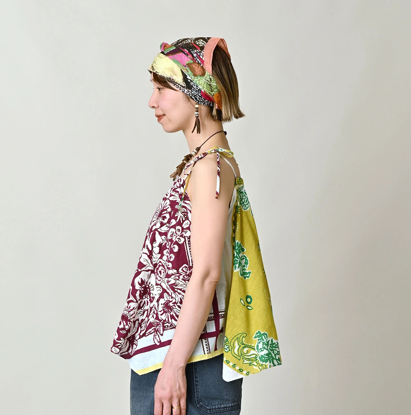 45R Saijiki Khadi Bandana Camisole - Image 7