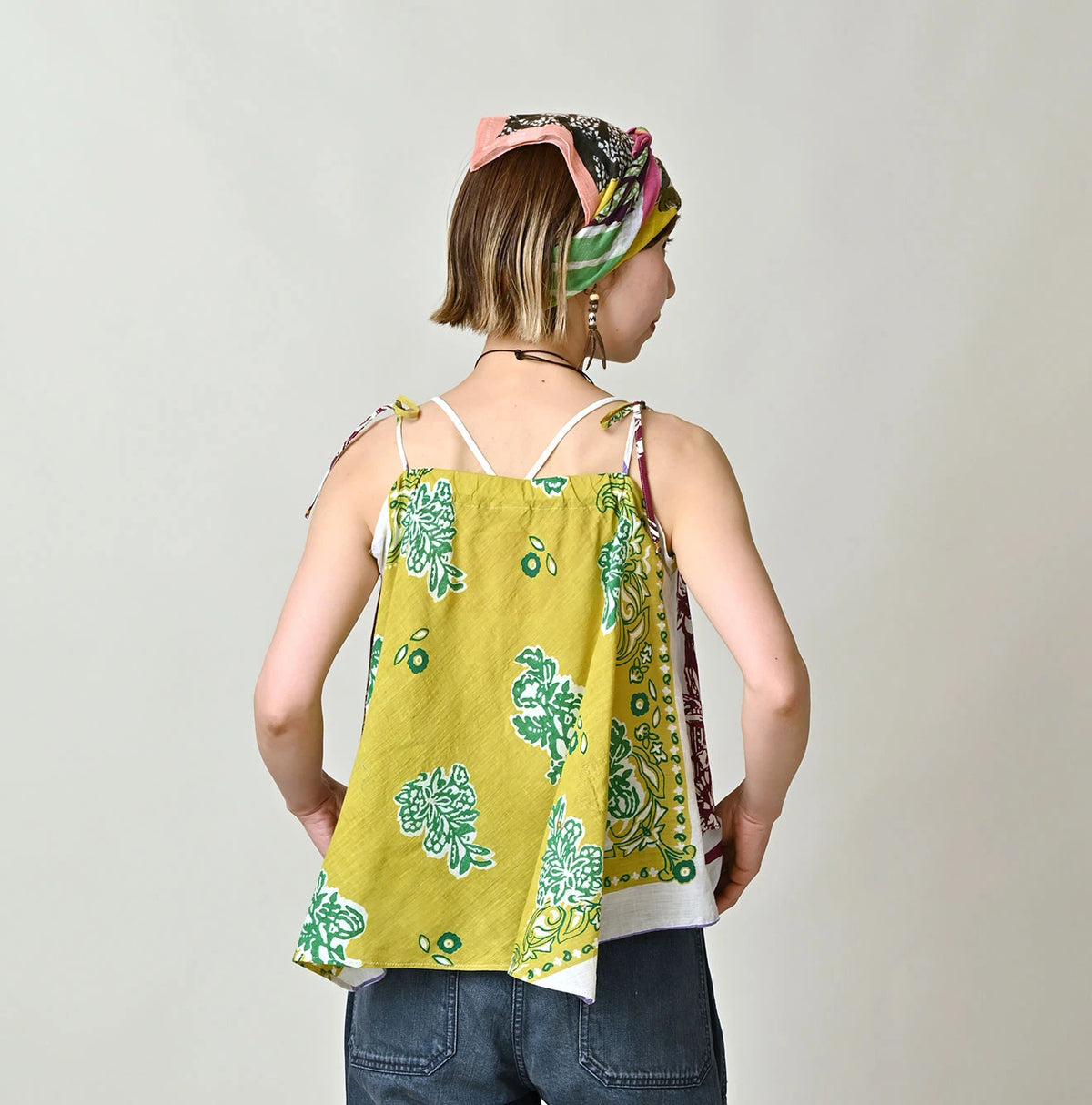 45R Saijiki Khadi Bandana Camisole