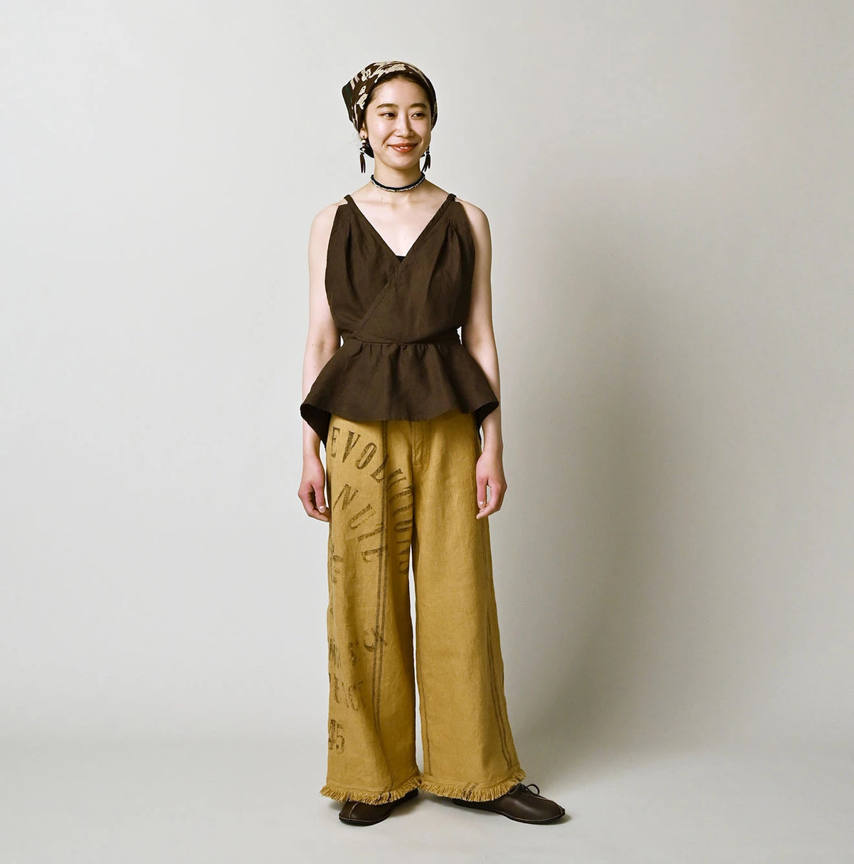 45R Linen Tank Bra