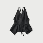 45R Indigo Linen Tank Bra