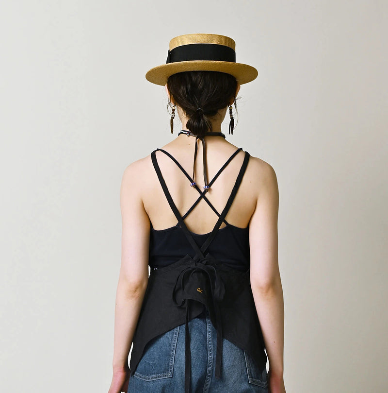 45R Indigo Linen Tank Bra - Image 5