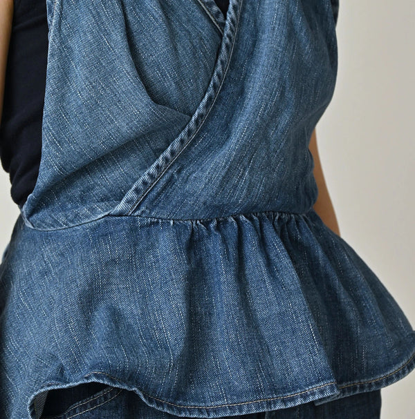 45R 45Petit Denim Tank Bra Zyu