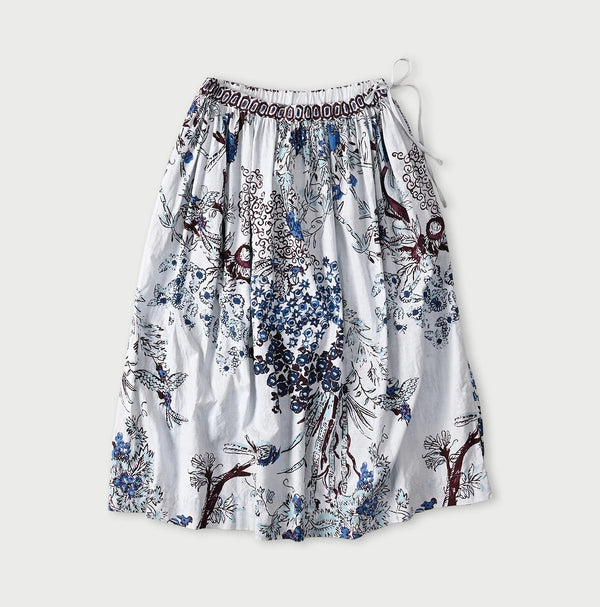 45R Cotton Linen Palampore Skirt