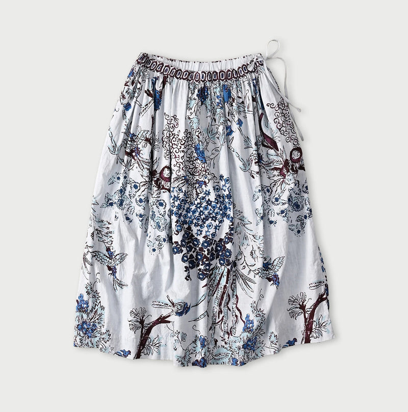 45R Cotton Linen Palampore Skirt - Image 2