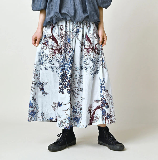 45R Cotton Linen Palampore Skirt