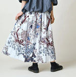 45R Cotton Linen Palampore Skirt