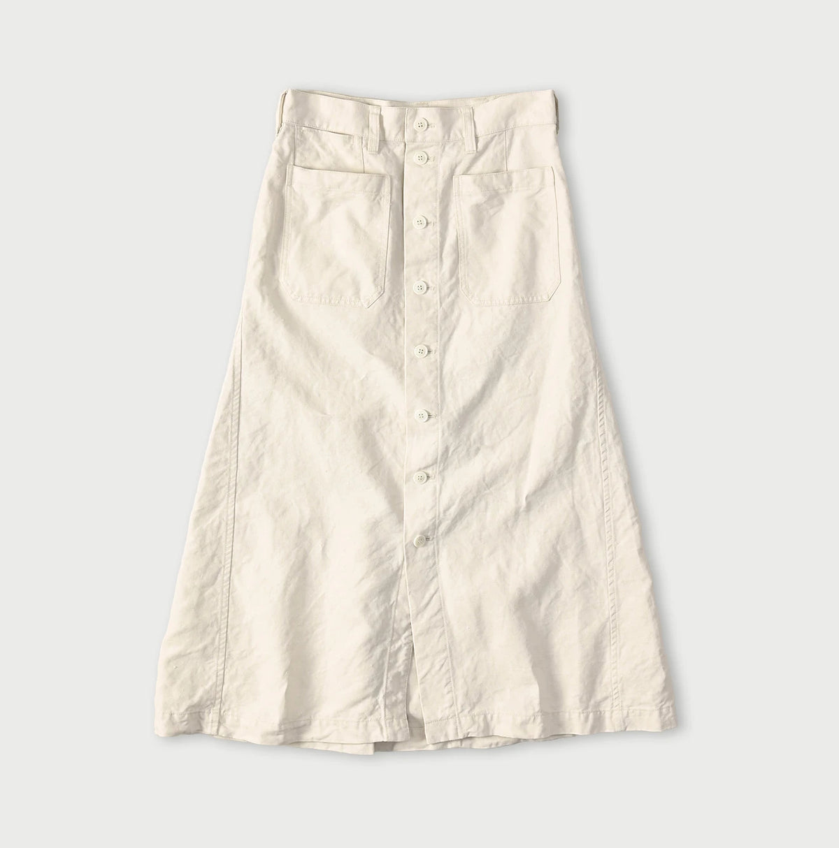 45R Linen Bell Skirt