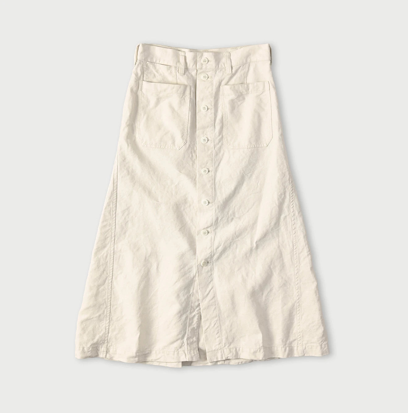 45R Linen Bell Skirt - Image 1