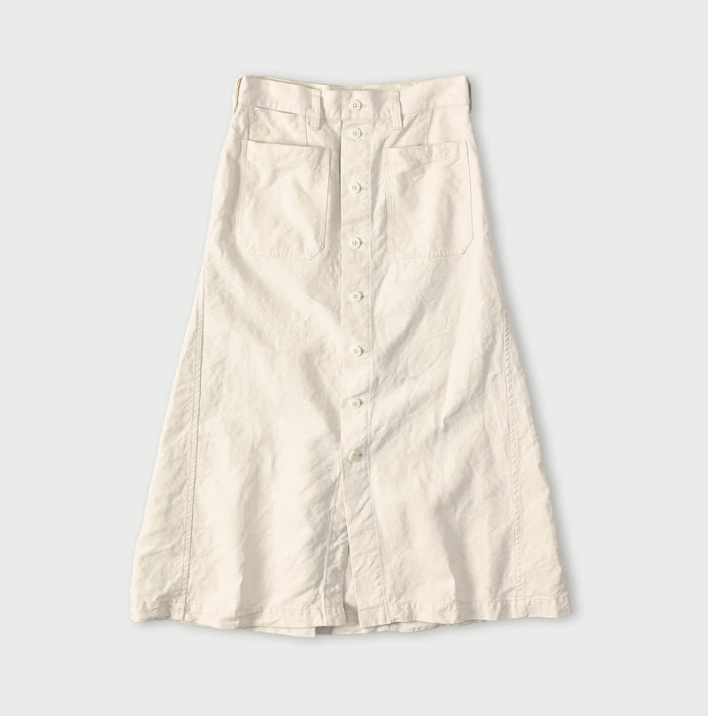 45R Linen Bell Skirt - Image 1