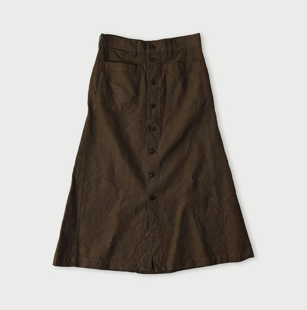 45R Linen Bell Skirt