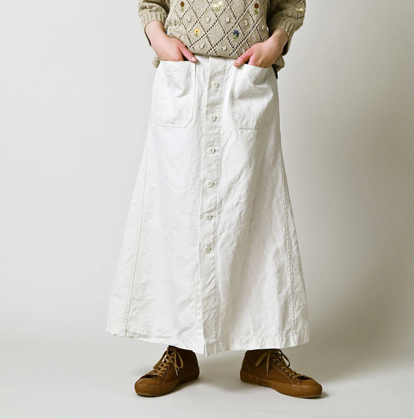 45R Linen Bell Skirt
