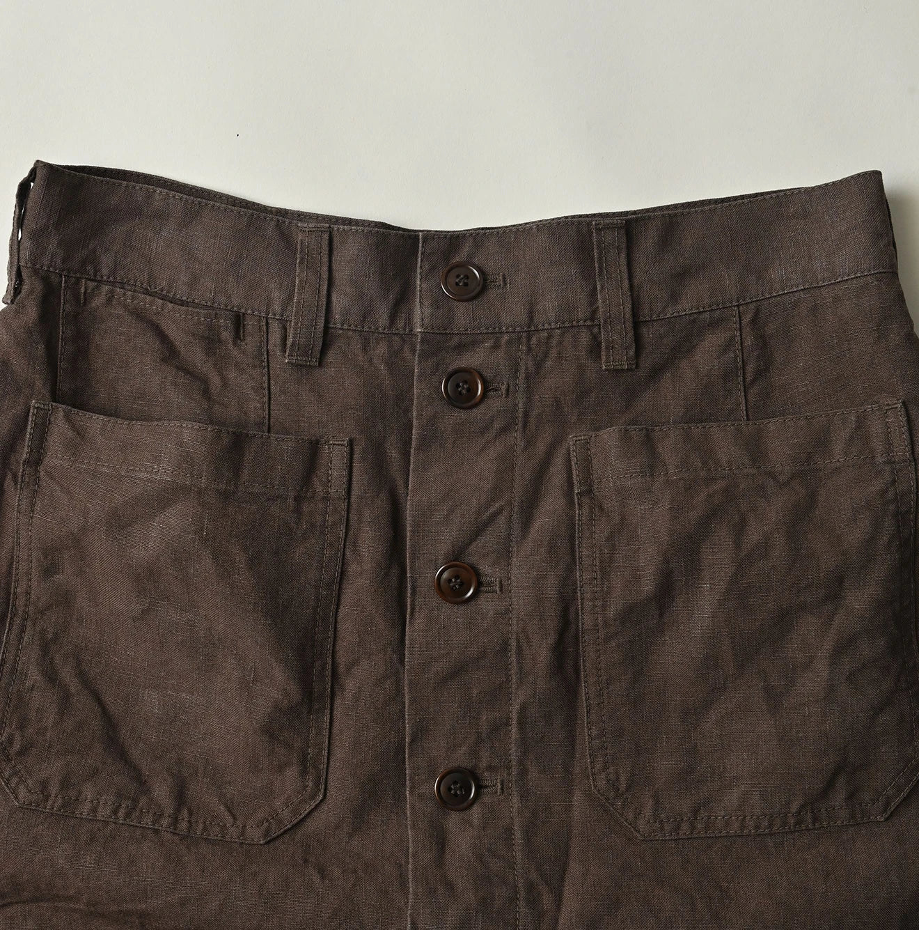 45R Linen Bell Skirt - Image 13