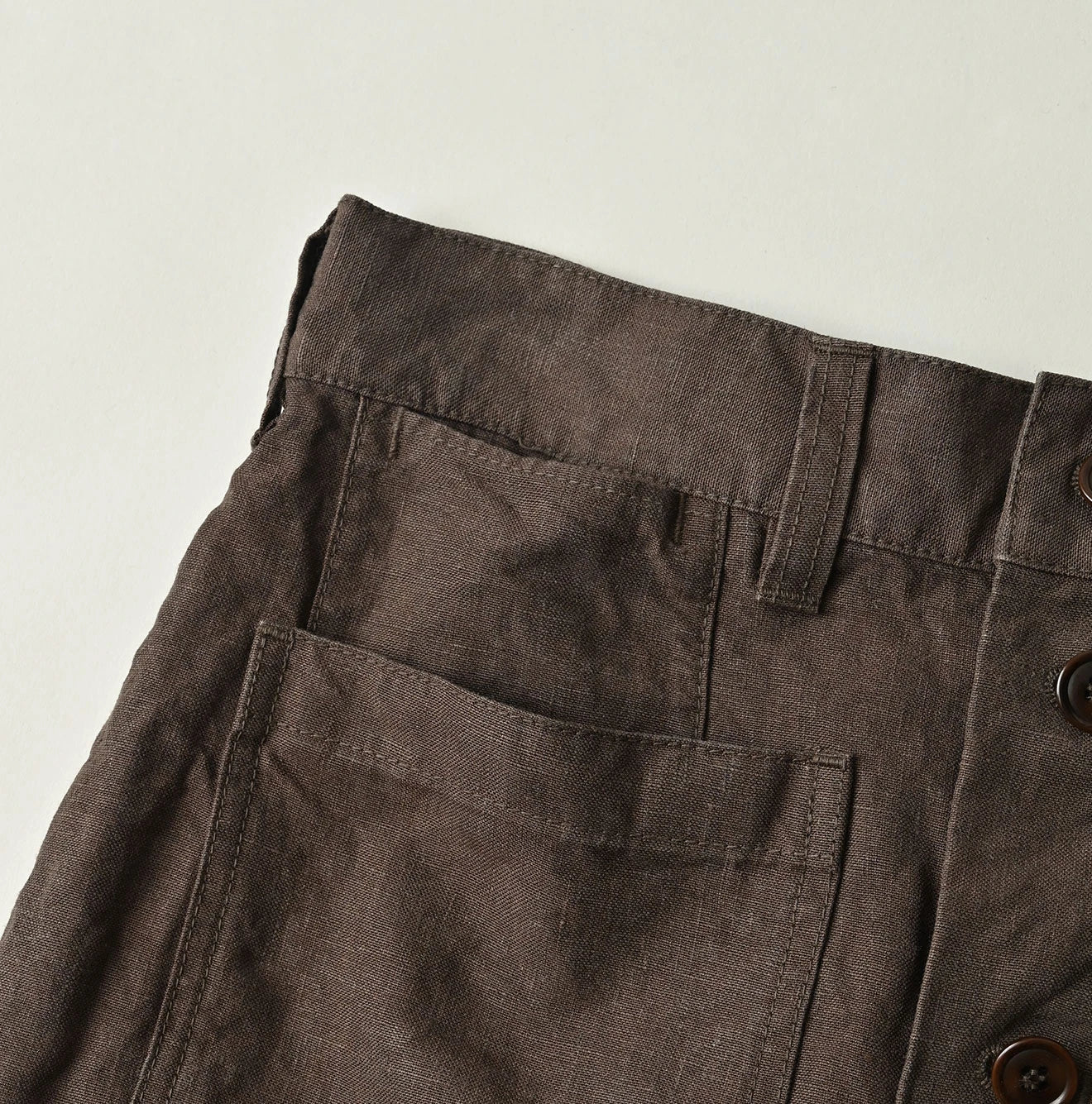 45R Linen Bell Skirt - Image 15