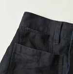 45R Indigo Linen Bell Skirt