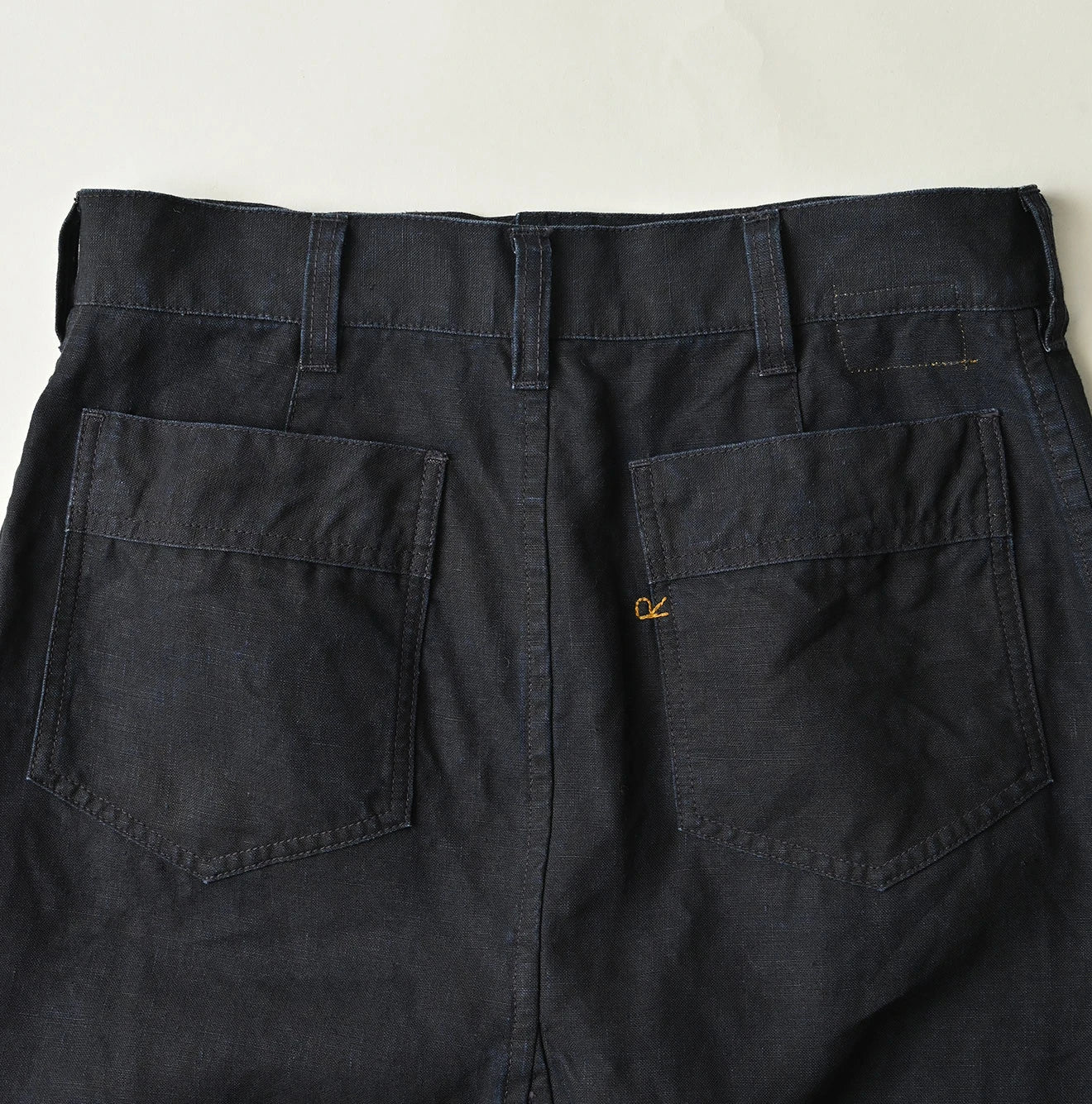45R Indigo Linen Bell Skirt - Image 16